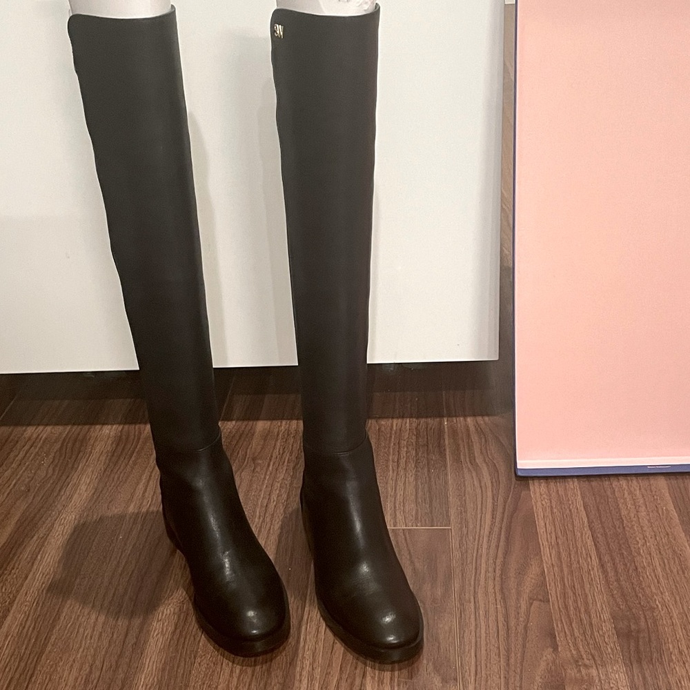 Like New | Stuart Weitzman Keelan over-knee Leather Boots